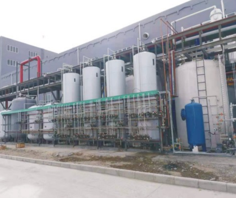 甘肅化工企業的工業廢鹽酸樹脂資源化處理裝置